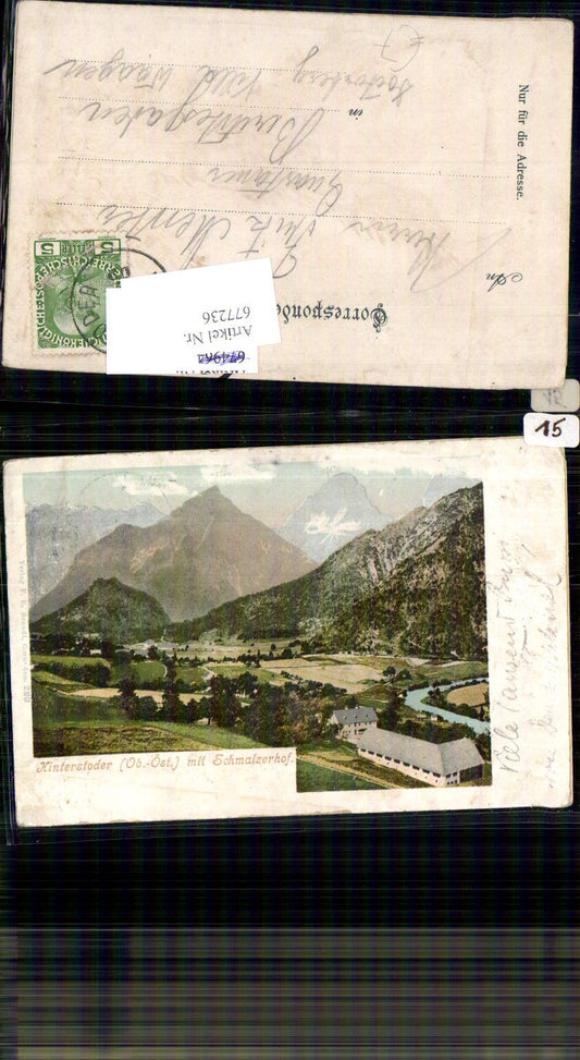 677236,Hinterstoder m. Schmalzerhof pub Brandt 280