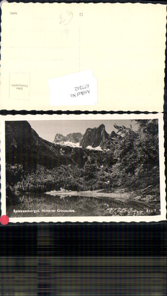 677242,Hinterer Gosausee Gosau