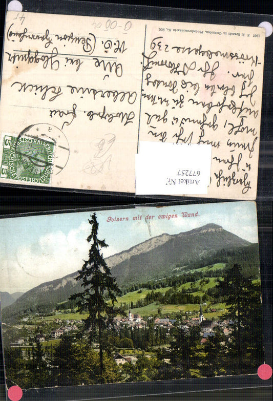 677257,Goisern m. ewiger Wand pub Brandt 801