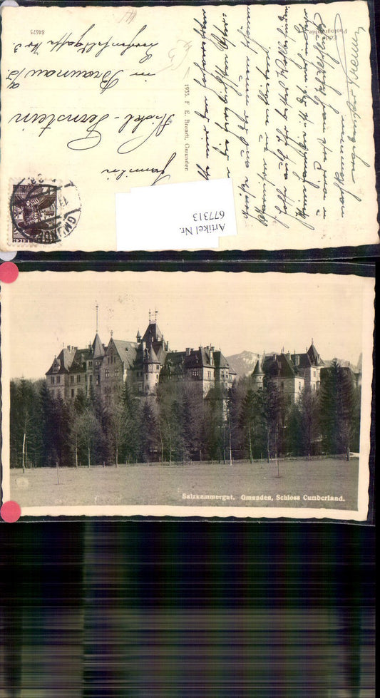 677313 Gmunden am Traunsee Schloss Cumberland