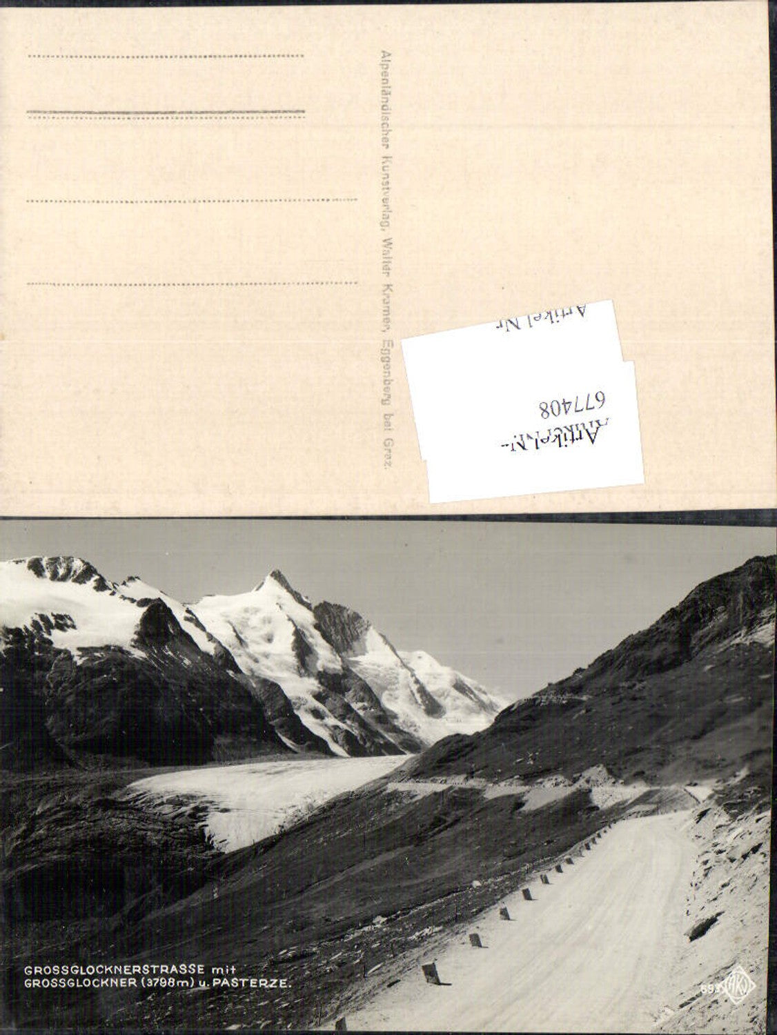 677408 Grossglockner Hochalpenstrasse Gletscher Pasterze