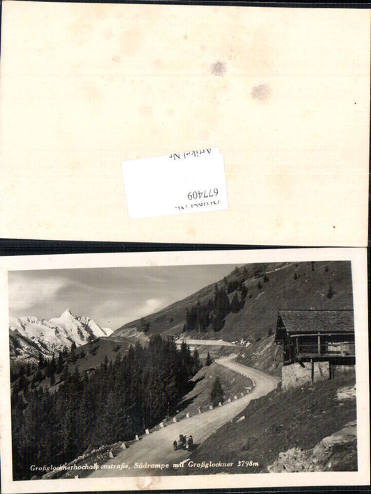 677409 Grossglockner Hochalpenstrasse Südrampe Beiwagen Seitenwagen
