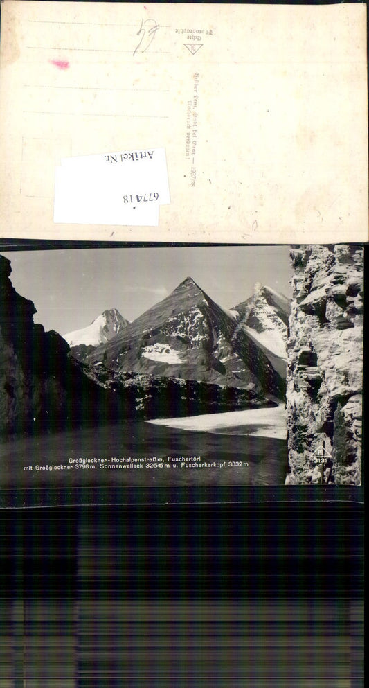 677418 Grossglockner Hochalpenstrasse
