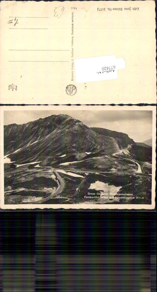 677420 Grossglockner Hochalpenstrasse