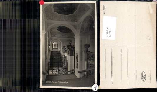 677778 Stift St. Florian Prälatenstiege