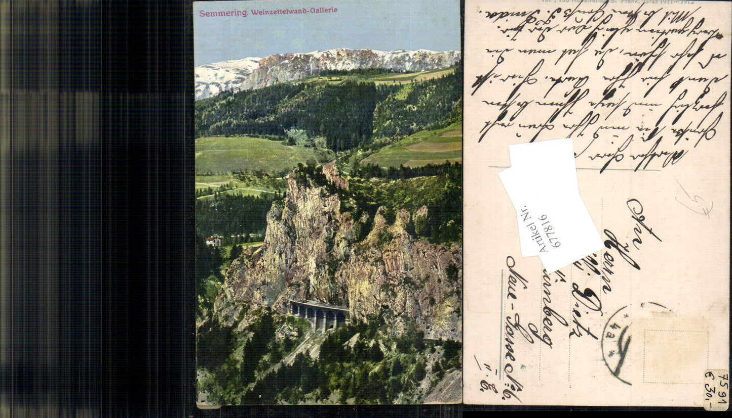677816 Semmering Wine List Wall Gallery Bridge Semmering Railway