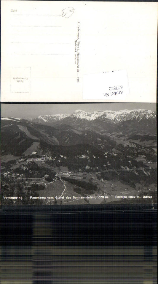 677822 Semmering Hotel