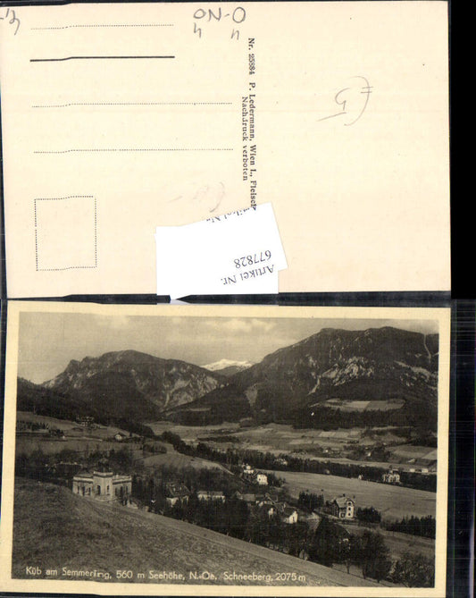 677828 Semmering Küb