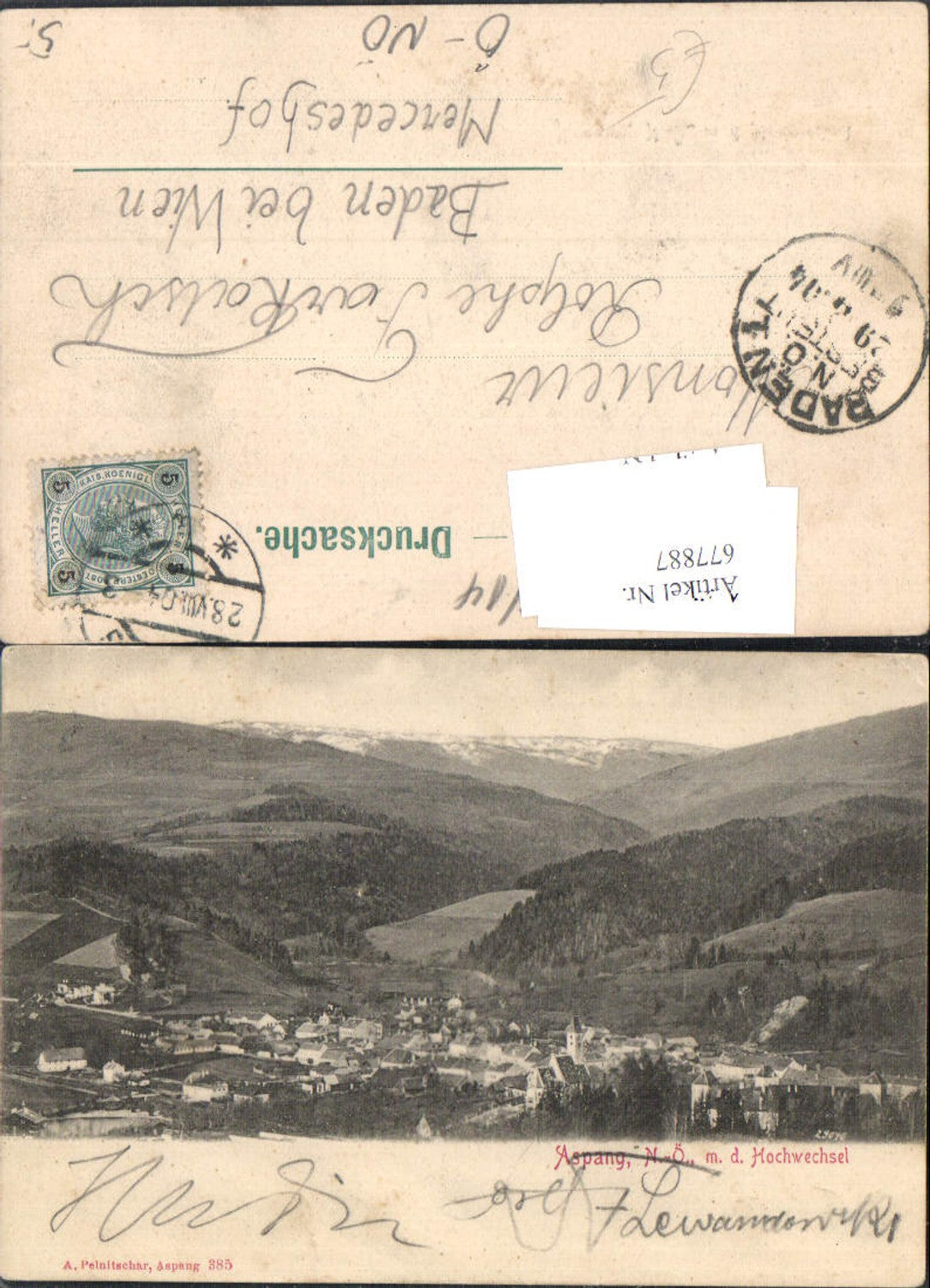 677887 Aspang am Wechsel