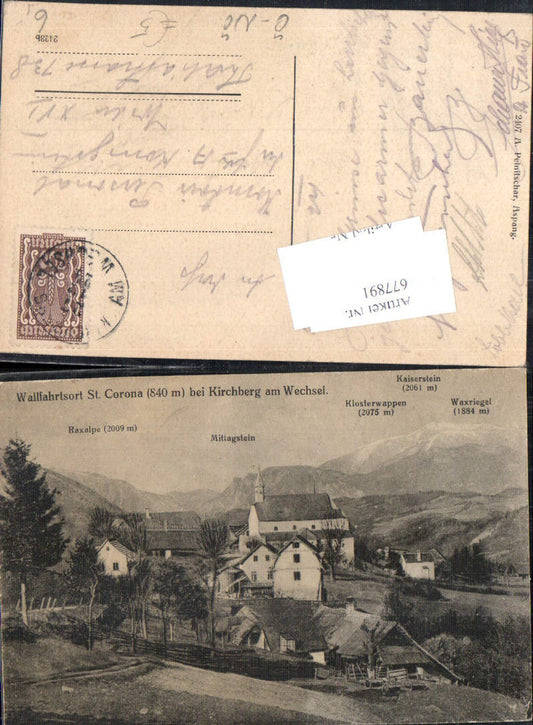 677891 St. Corona am Wechsel b. Kirchberg am Wechsel