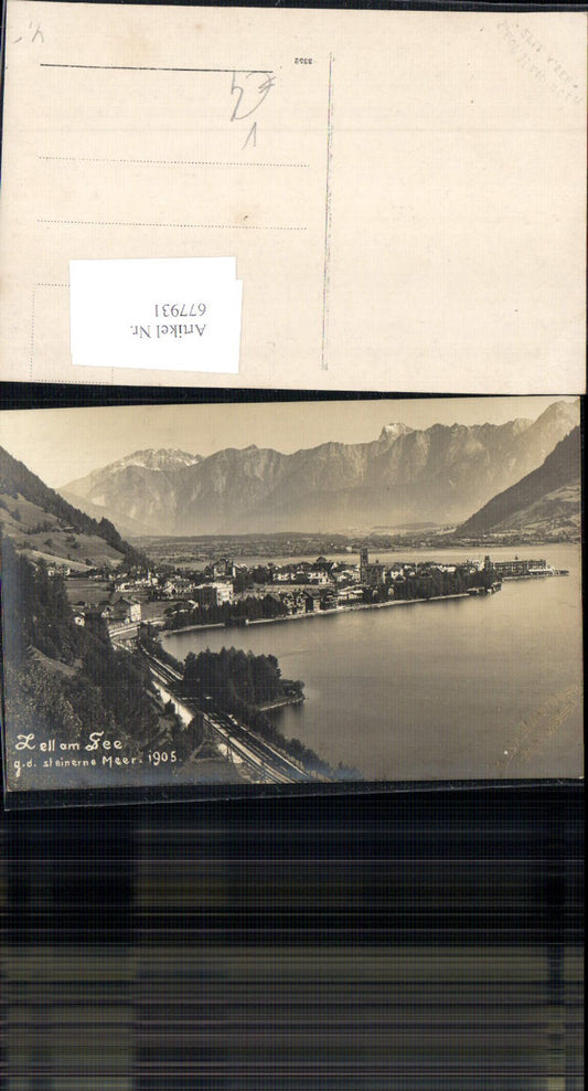 677931 Foto-AK Zell am See pub Leopold Haidinger