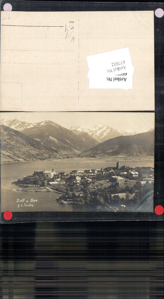 677932 Foto-AK Zell am See pub Leopold Haidinger