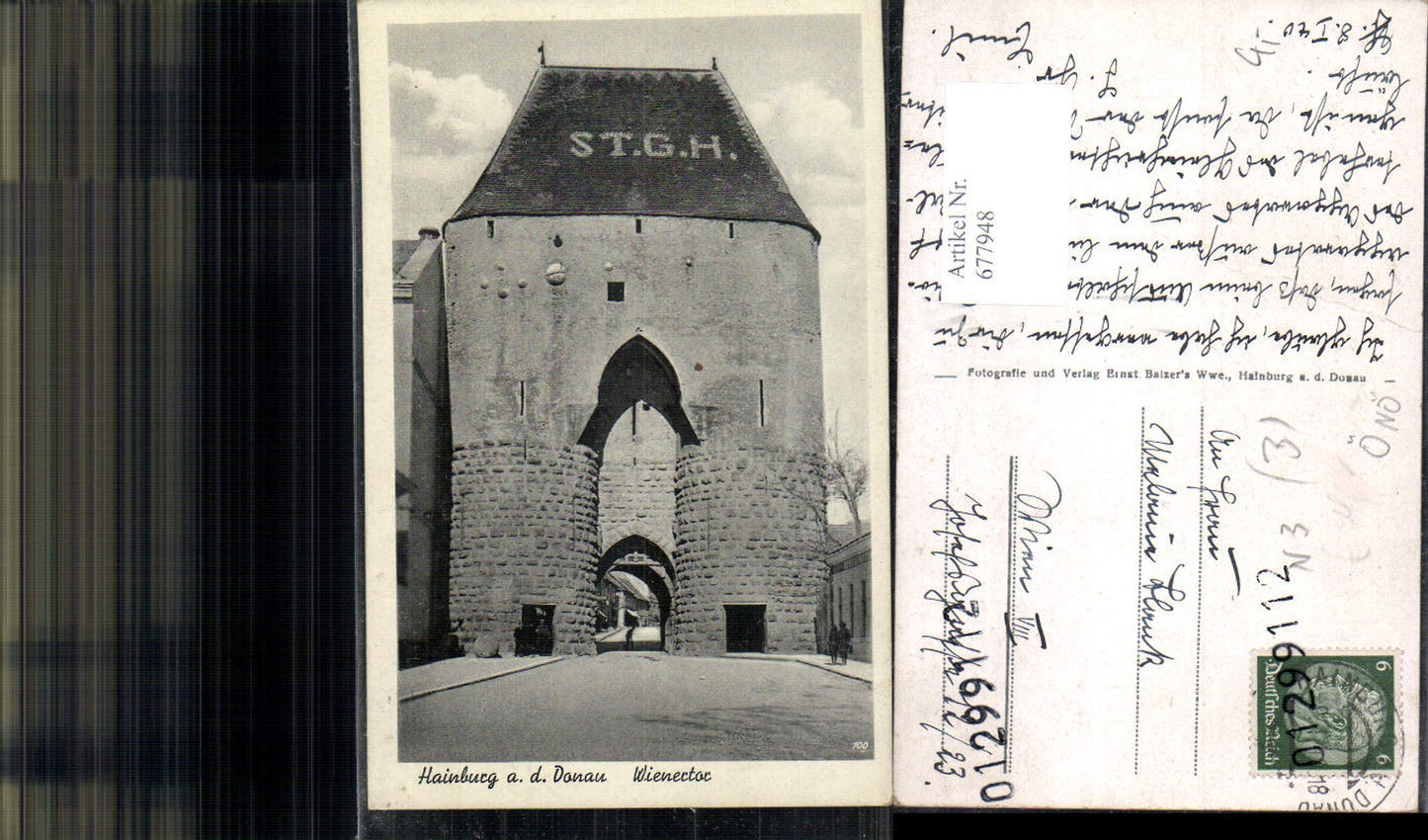 677948 Hainburg an der Donau Tor Wienertor