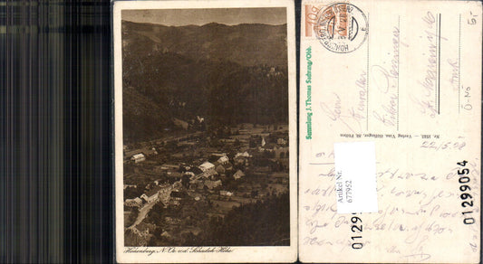677952 Hohenberg Schadek Höhe Stp. Sammlung J. Thomas Sachrang
