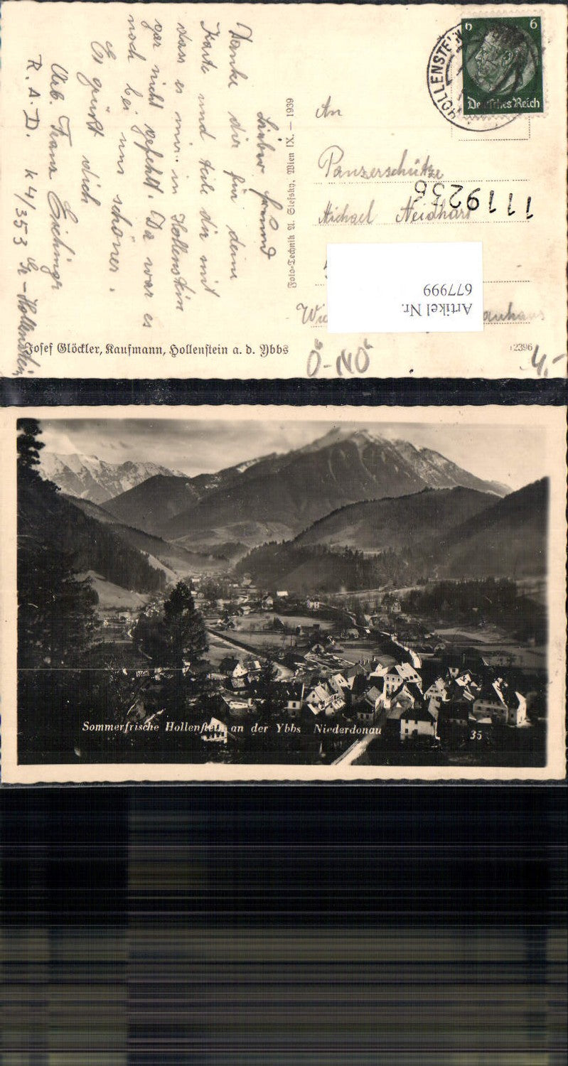 677999 Hollenstein an der Ybbs