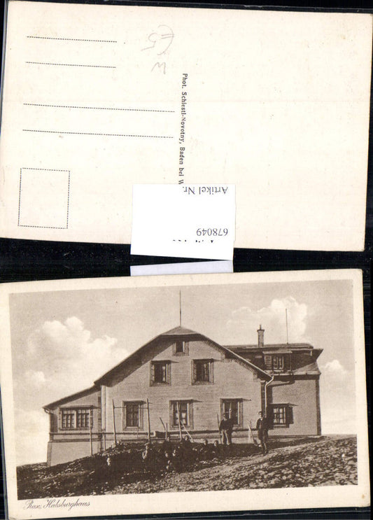 678049 Rax Habsburghaus Reichenau Prein