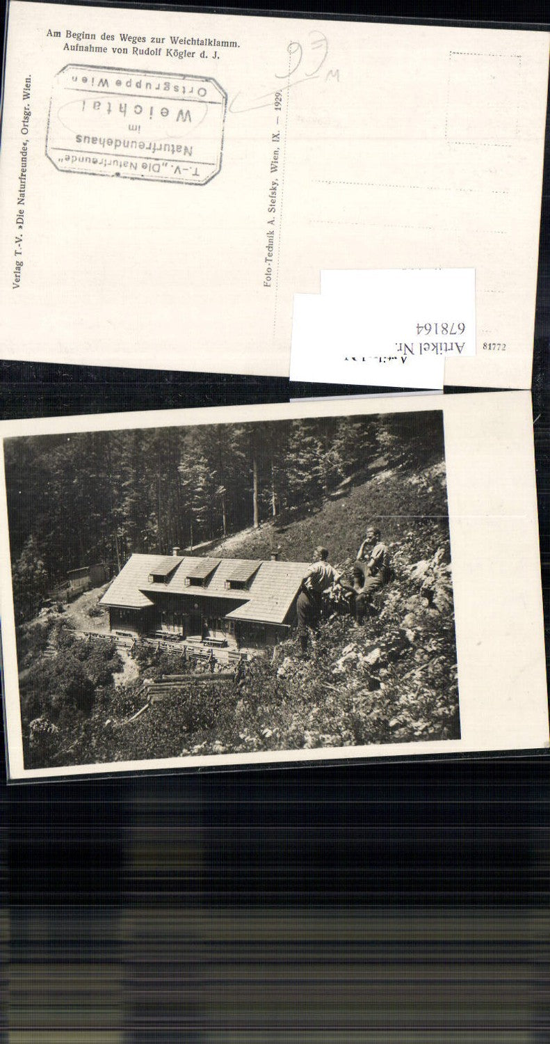 678164 Weichtal Weichtalklamm Kaiserbrunn Reichenau an der Rax Payerbach