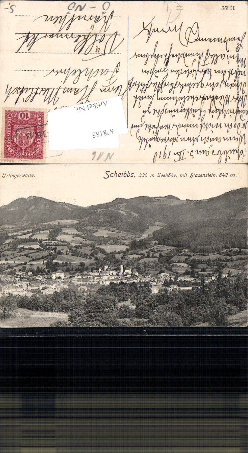 678185 Scheibbs Blasenstein Urlingerwarte pub Ledermann 10022