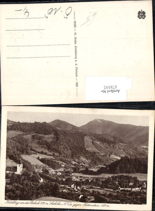 678192 Kirchberg an der Pielach