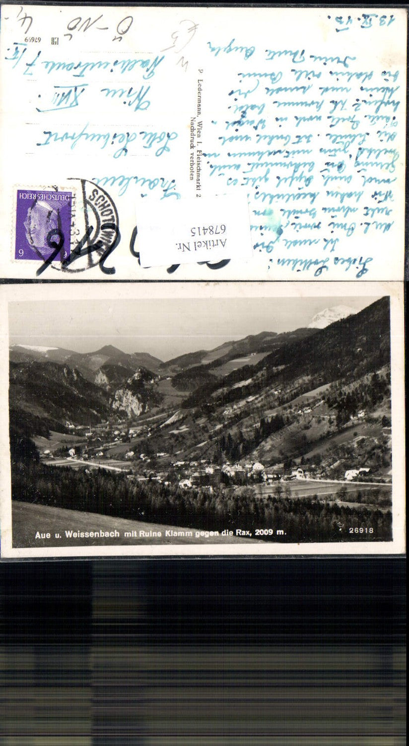 678415 Aue Weissenbach Klamm Semmering