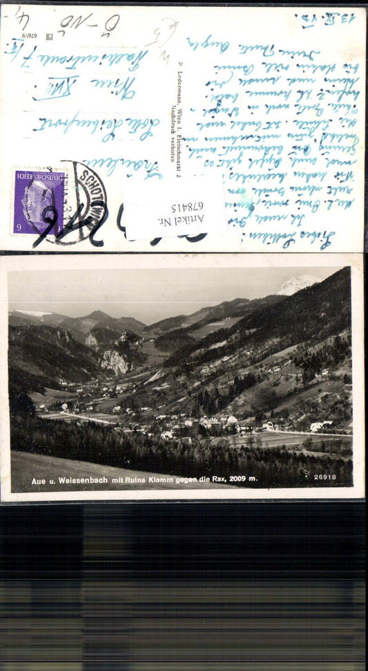 678415 Aue Weissenbach Klamm Semmering