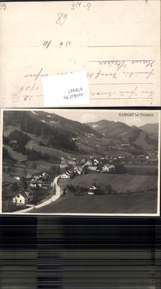 678447 Ramsau bei Hainfeld