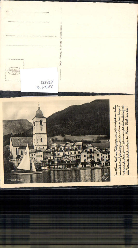 678532 St. Wolfgang am Wolfgangsee