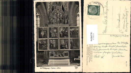 678610 Michael Pacher Altar St. Wolfgang am Wolfgangsee