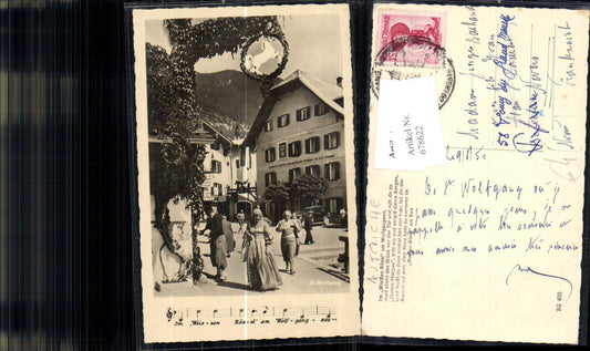 678622 St. Wolfgang am Wolfgangsee Weisses Rössl Trachten