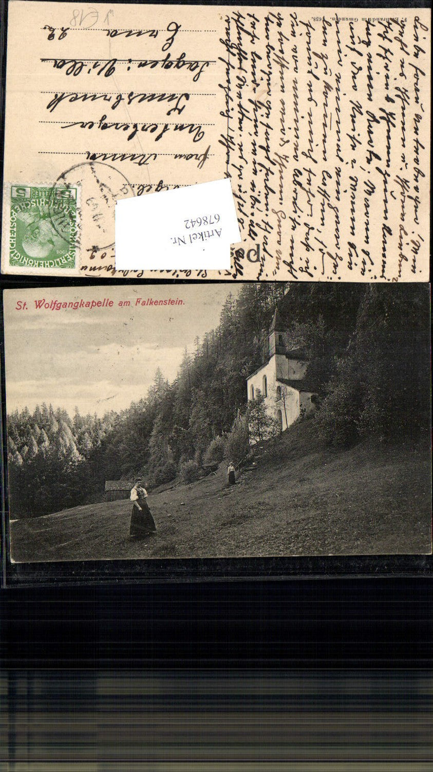 678642 St. Gilgen am Wolfgangsee Falkenstein Wolfgangskapelle St. Wolfgang