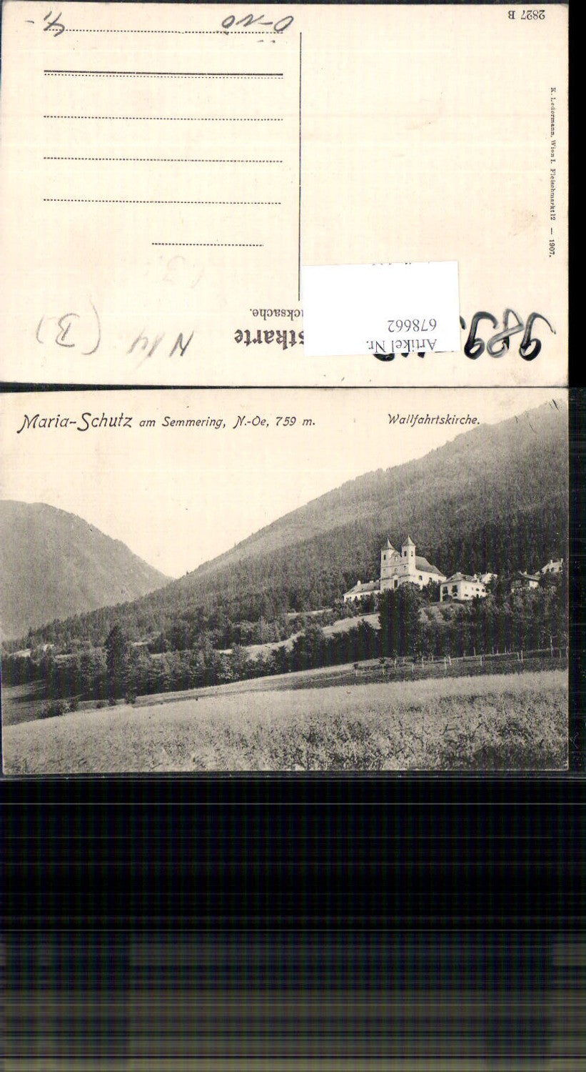 678662 Maria Schutz am Semmering Schottwien