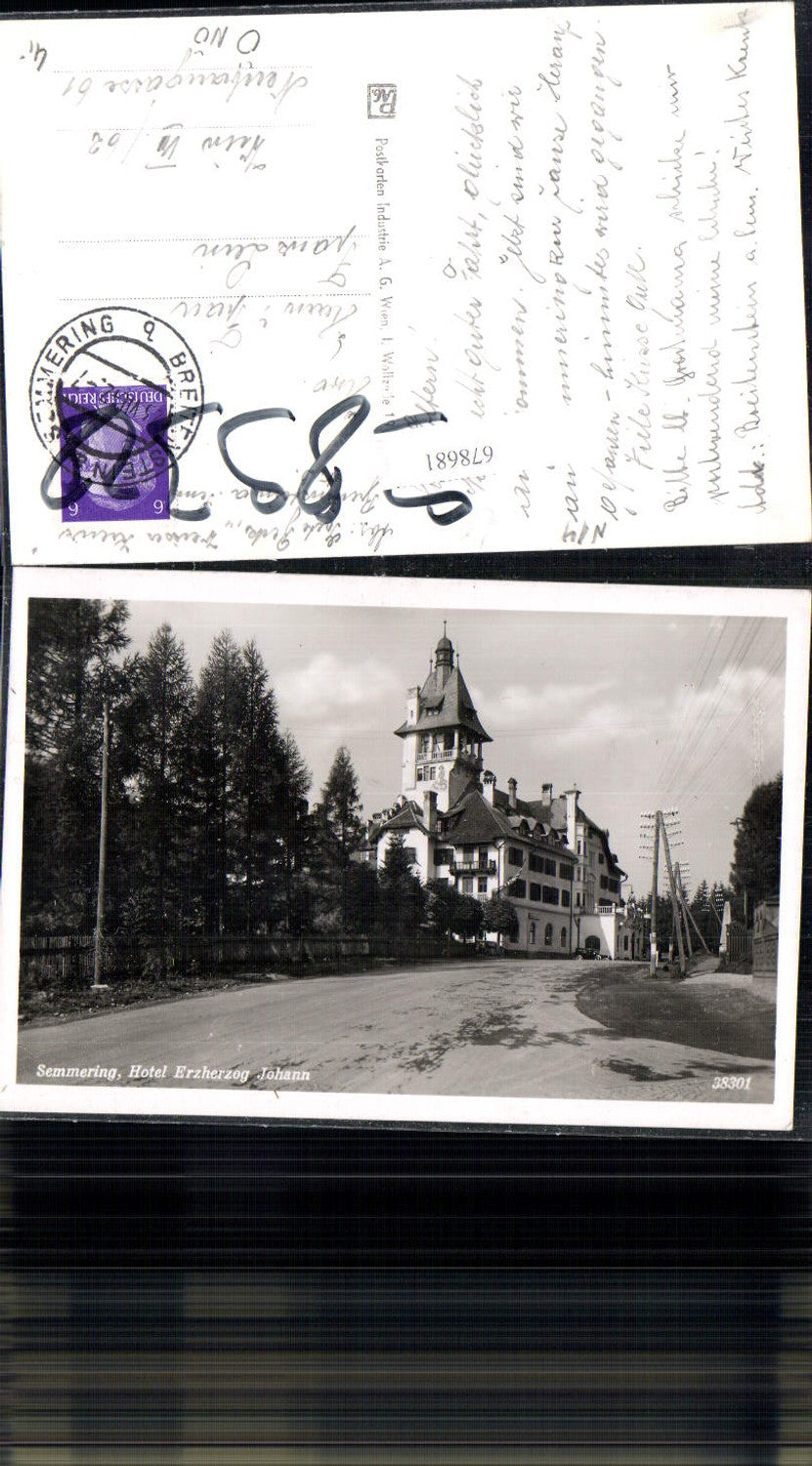 678681 Semmering Hotel Erzherzog Johann