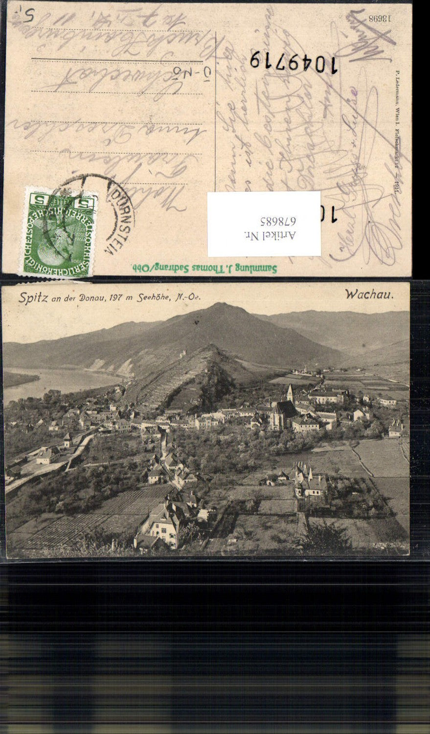 678685 Spitz an der Donau Wachau pub Ledermann 13698