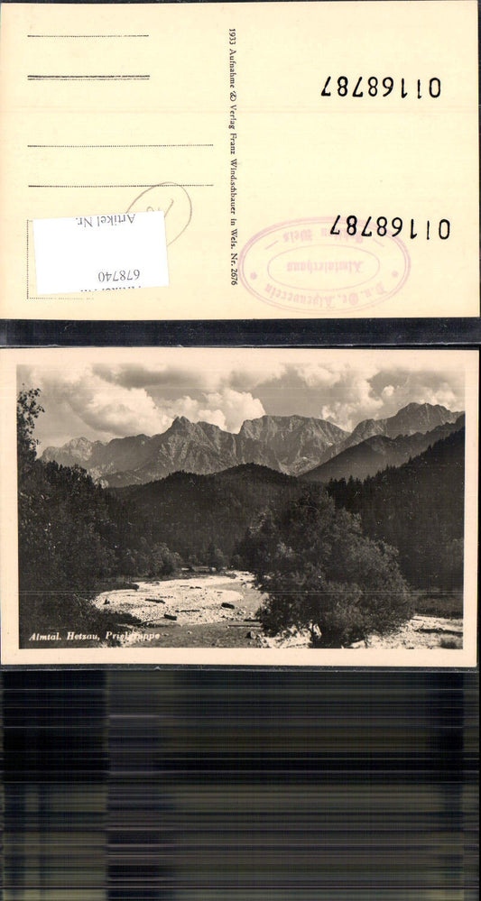 678740 Almtal Grünau Prielgruppe Priel