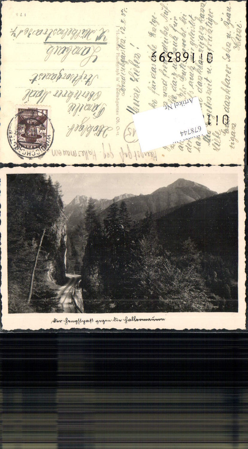 678744 Hengstpass Rosenau b. Windischgarsten Oberlaussa pub Hochreiter