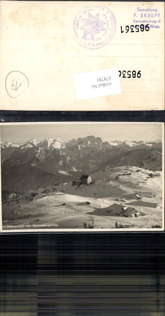 678781 Höllengebirge Ebensee Kranabethsattel