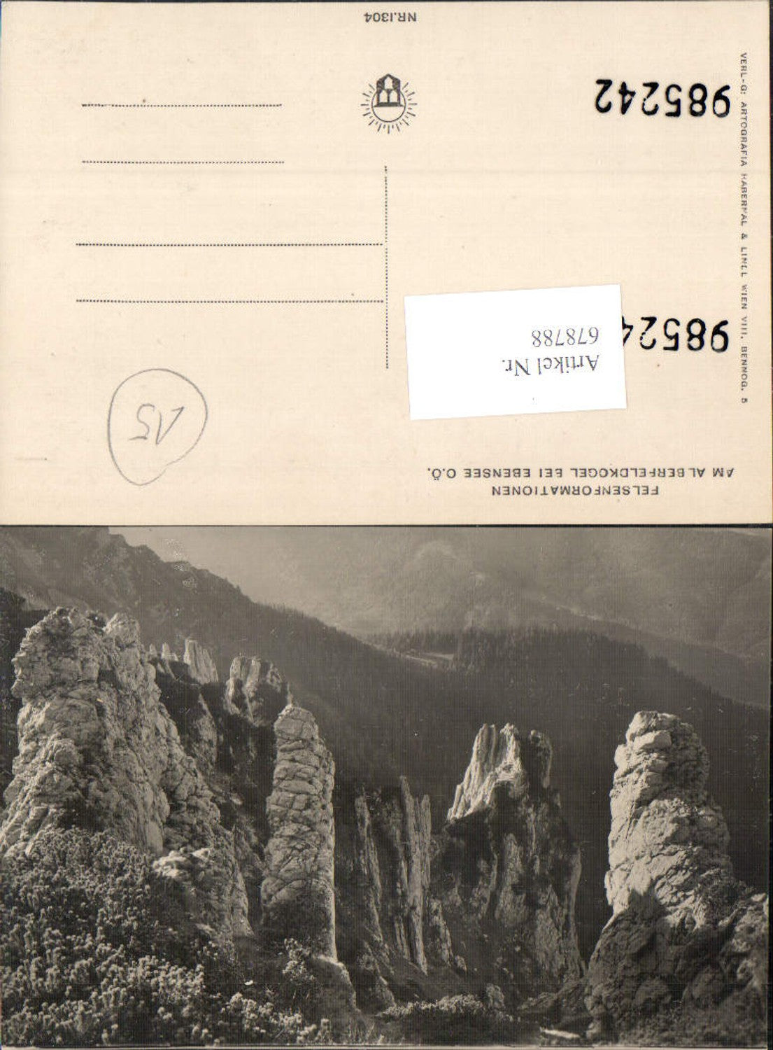 678788 Alberfeldkogel b. Ebensee Feuerkogel