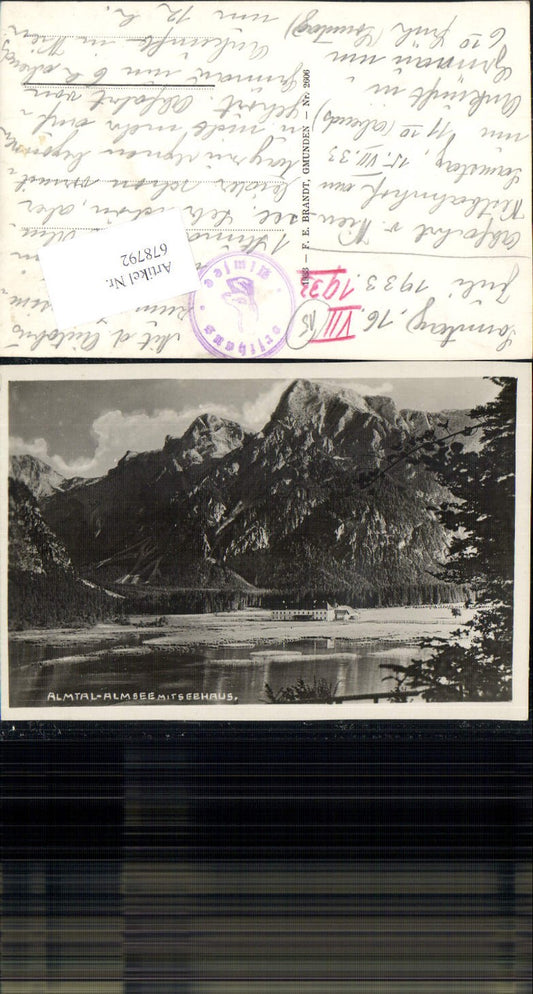 678792 Almtal b. Almsee Grünau Seehaus