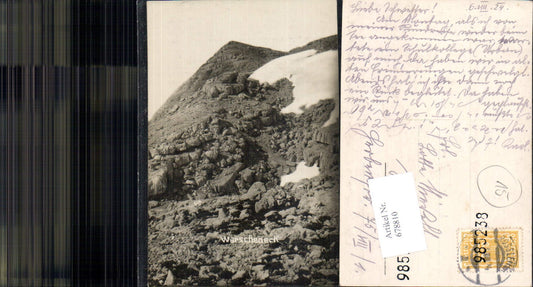 678810 Foto-AK Warscheneck Spital am Pyhrn Roßleithen Windischgarsten