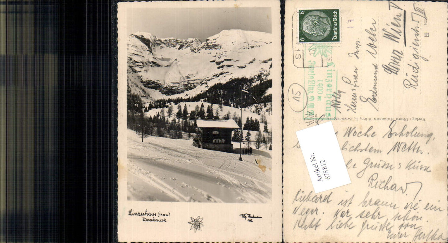 678812 Linzerhaus Warscheneck Spital am Pyhrn pub Hubmann 162