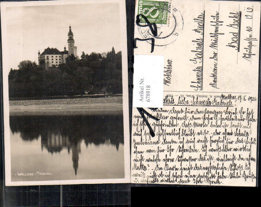 678918 Schloss Wallsee an der Donau 1925 pub Stefsky