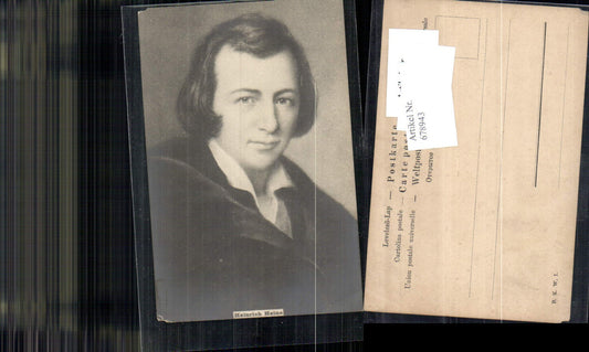 678943 Heinrich Heine Portrait