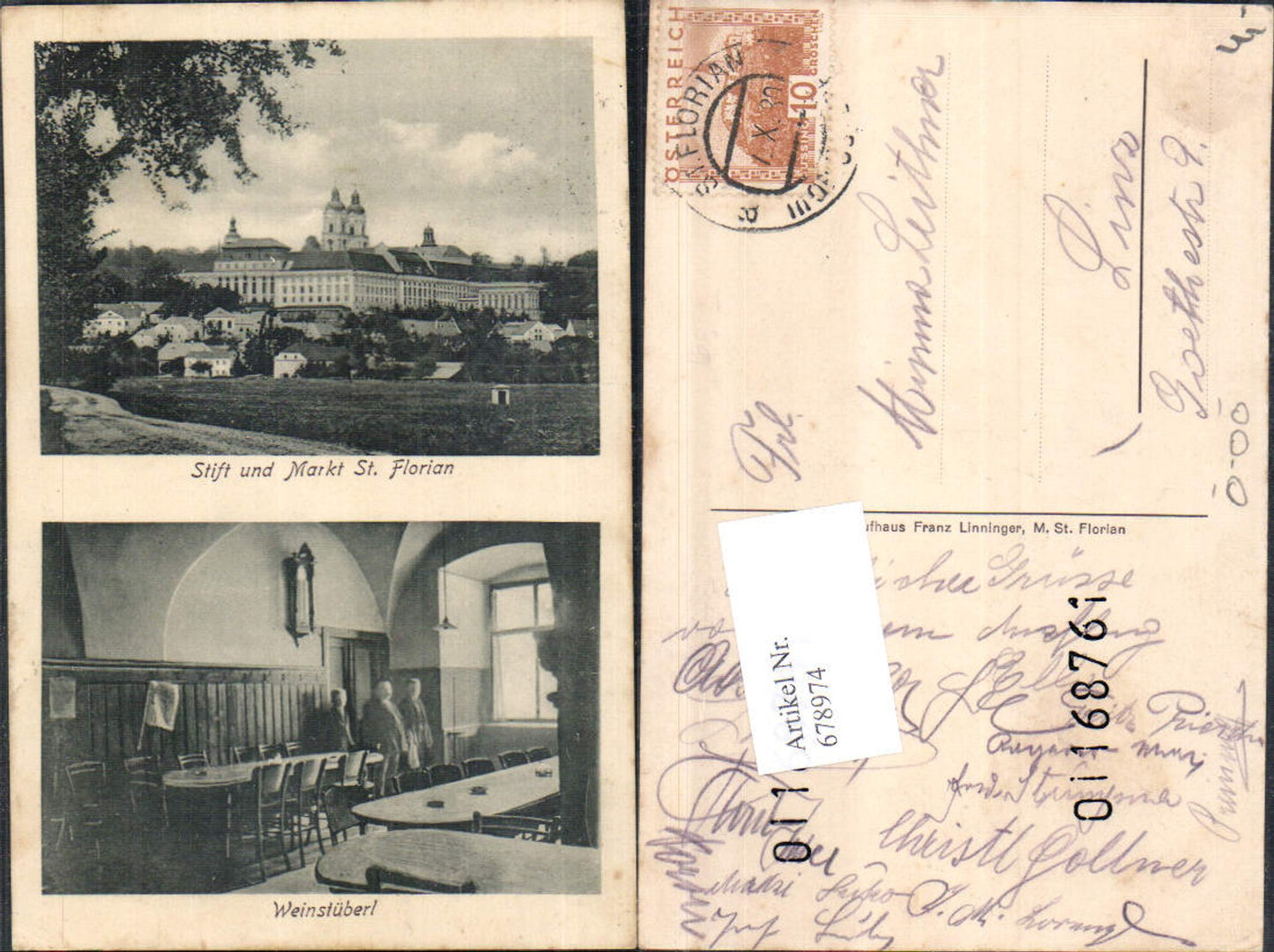 678974 St. Florian Weinstüberl Markt