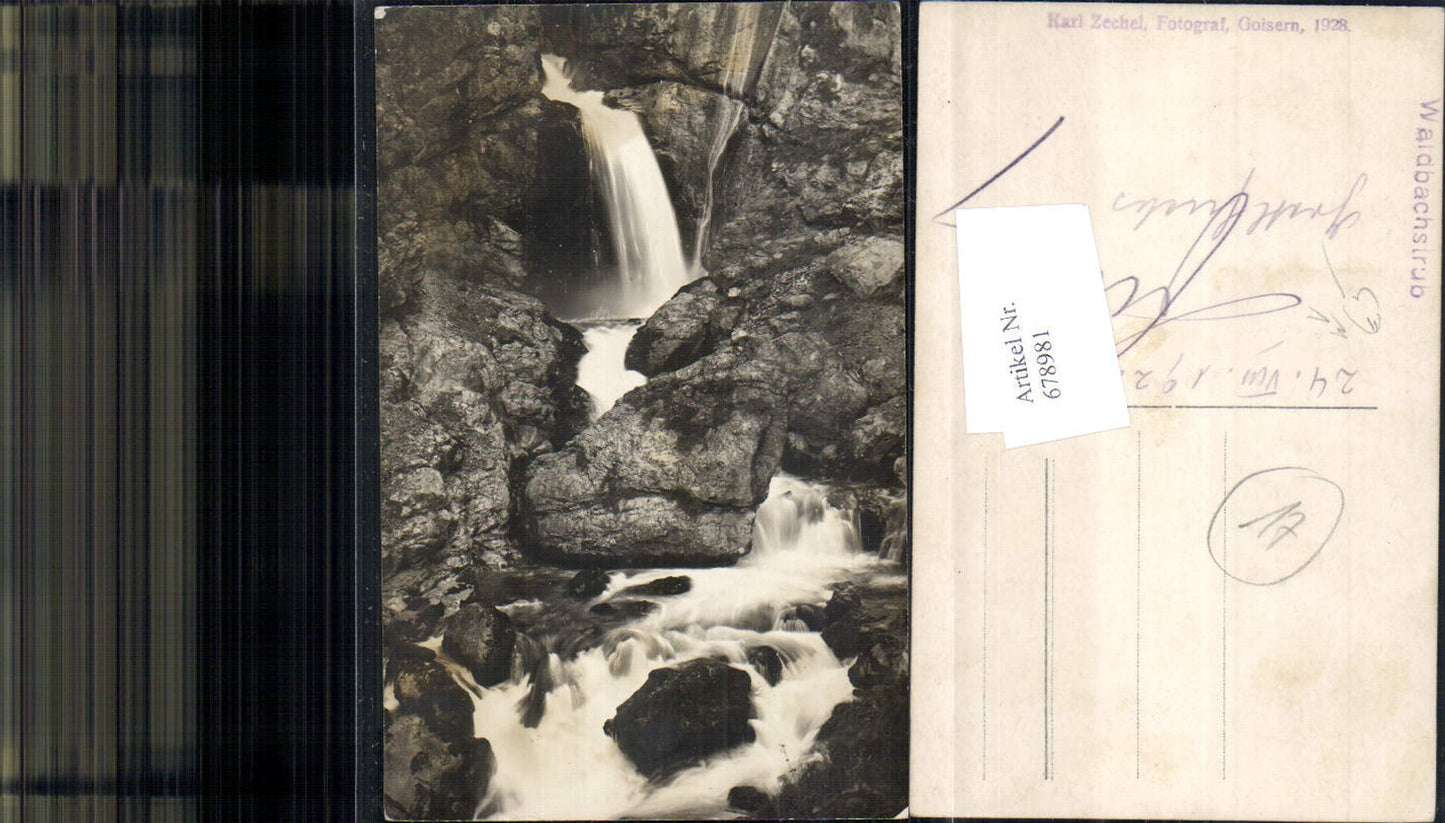 678981 Goisern Waldbachstrub pub Karl Zechel