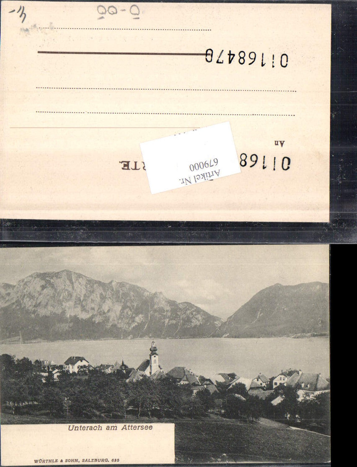 679000 Unterach am Attersee pub Würthle & Sohn 635