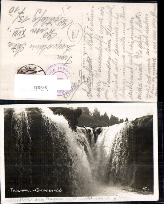 679032 Traunfall bei Roitham Gmunden