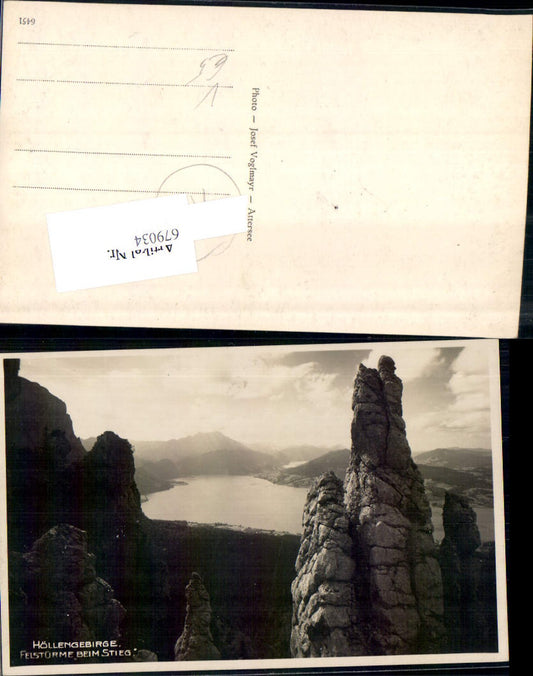 679034 Höllengebirge Felstürme Ebensee am Traunsee