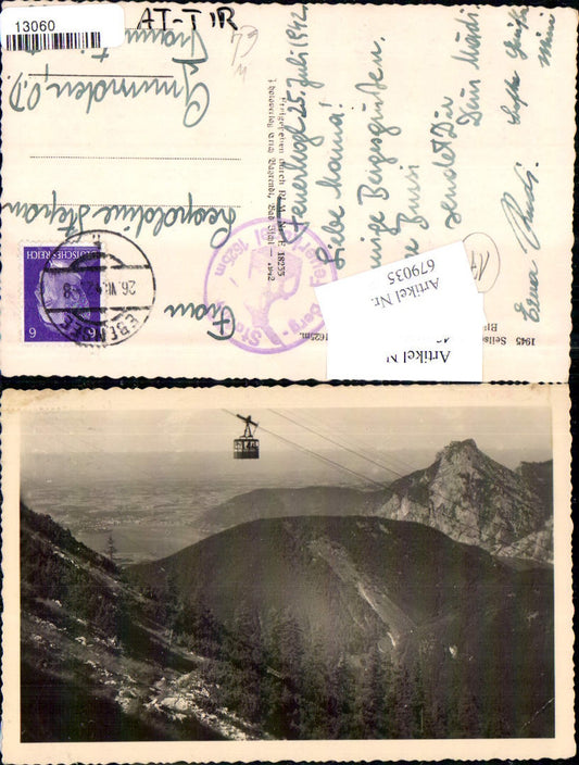 679035 Ebensee Feuerkogel Höllengebirge Seilbahn