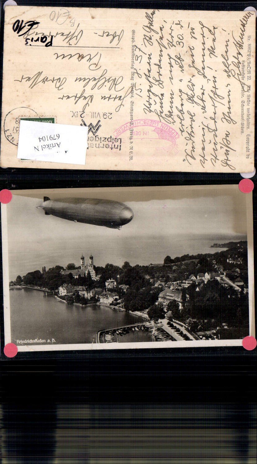 679104 Zeppelin airship Friedrichshafen on Lake Constance