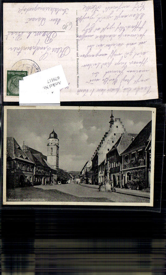 679117 Weismain Hauptplatz LK Lichtenfels